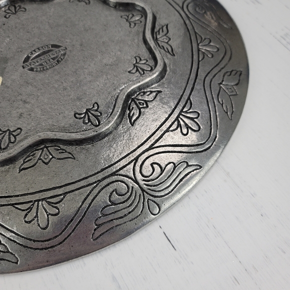 Carson Statesmetal Rooster Oval Platter Plate - Picture 7 of 16